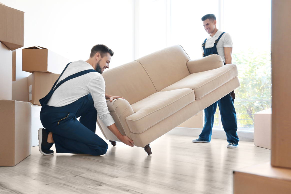Dispose of old sofa